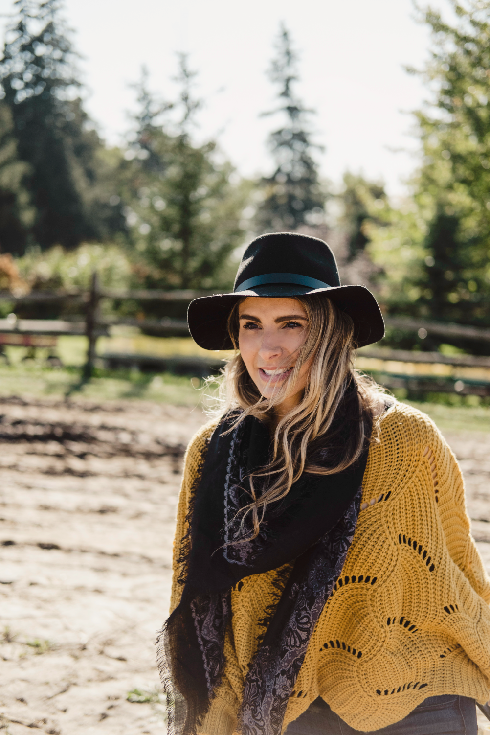 Midnight Chic Black Hat